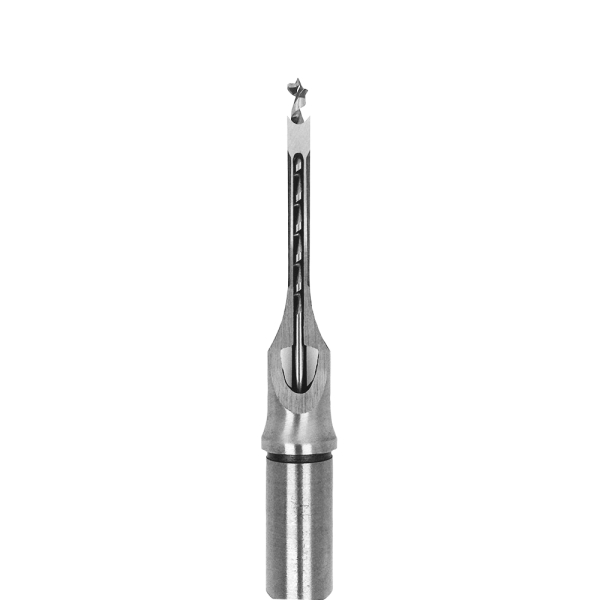 Square hole drill bit 6.4 mm NAKAHASHI (Japan)