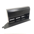 Sliding table saw carriage handle