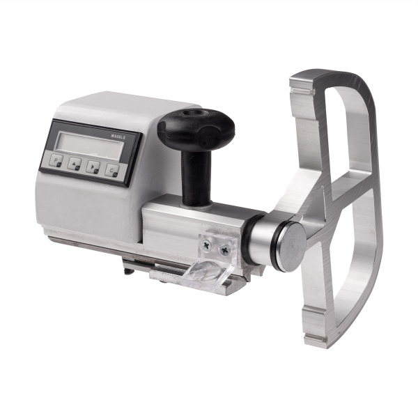 Flag stop with digital display unit