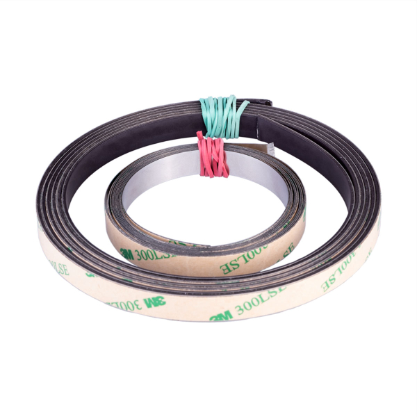 Magnetic strip kit for sliding table saw ruler