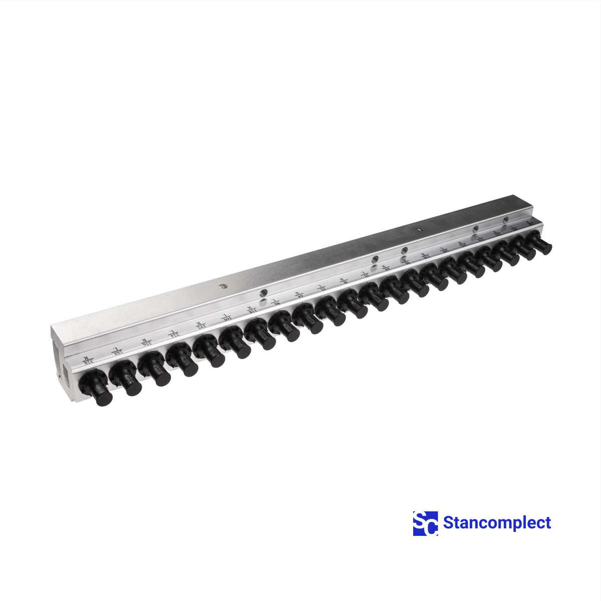 Multi-spindle drilling head with 21 spindles for Chinese drilling machines