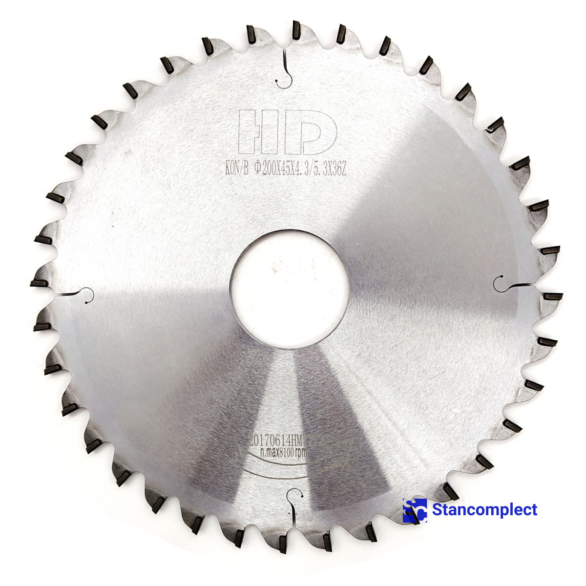 Diamond conical scoring saw blade HD 200x45x4.3/5.3 Z36