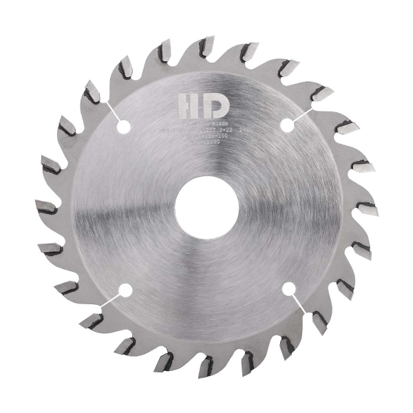 Conical scoring saw blade HD 120x22x3.1-4.1/2.2 Z24 for sliding table saws