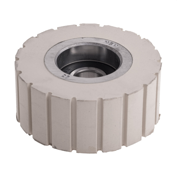 Přítlačný válec olepovačky hran Cehisa 65x12x27 mm pogumovaný s rovnými zářezy