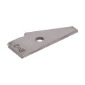 Carbide replacement blade 40x18.6x2 mm R-2 right for edge banding machines