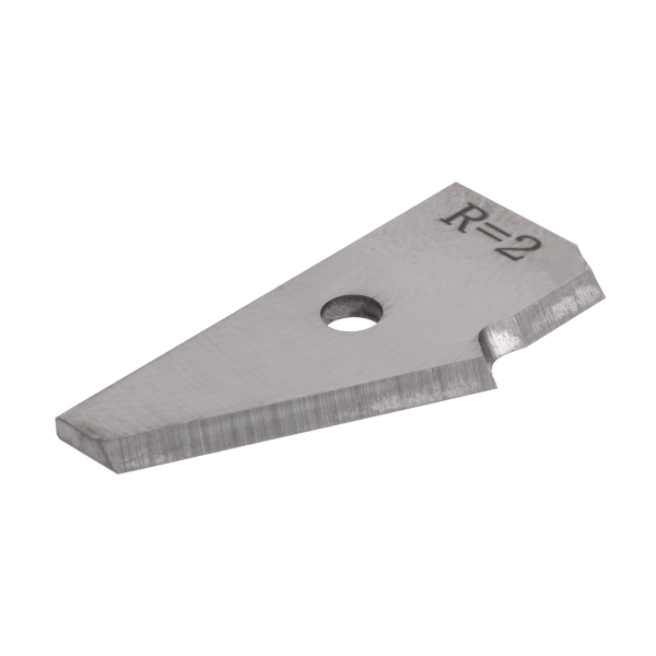 Carbide replacement blade 40x18.6x2 mm R-2 right for edge banding machines