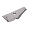 Carbide replacement blade 40x18.6x2 mm R-2 left for edge banding machines