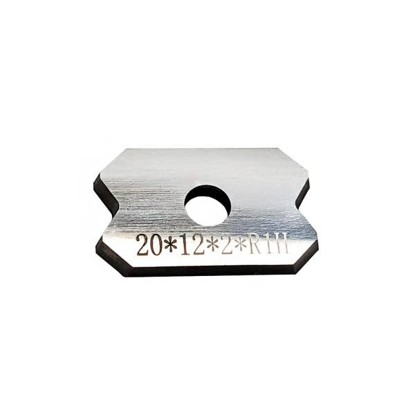 Radius scraper 20x12x2 R1 for edge banding machine