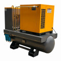 Variable-speed direct-drive screw compressor AirHorse BPM-15A-S-300 VSD (capacity 1.4 m³/min, pressure 10 bar) with air receiver and refrigerated air dryer