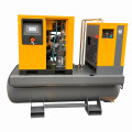 Variable-speed direct-drive screw compressor AirHorse BPM-15A-S-300 VSD (capacity 1.4 m³/min, pressure 10 bar) with air receiver and refrigerated air dryer