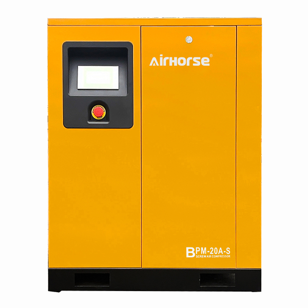 Гвинтовий інверторний компресор AirHorse BPM-20A-S VSD (продуктивність 2,0 м³/хв, тиск 10 Бар) з прямим приводом