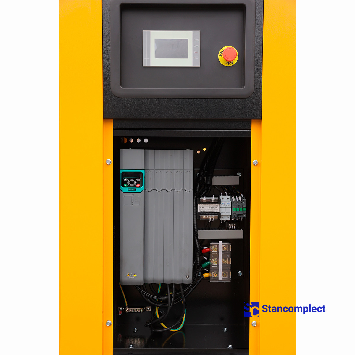 Гвинтовий інверторний компресор з прямим приводом AirHorse BPM-50A-S VSD (продуктивність 5,7 м³/хв, тиск 10 Бар)