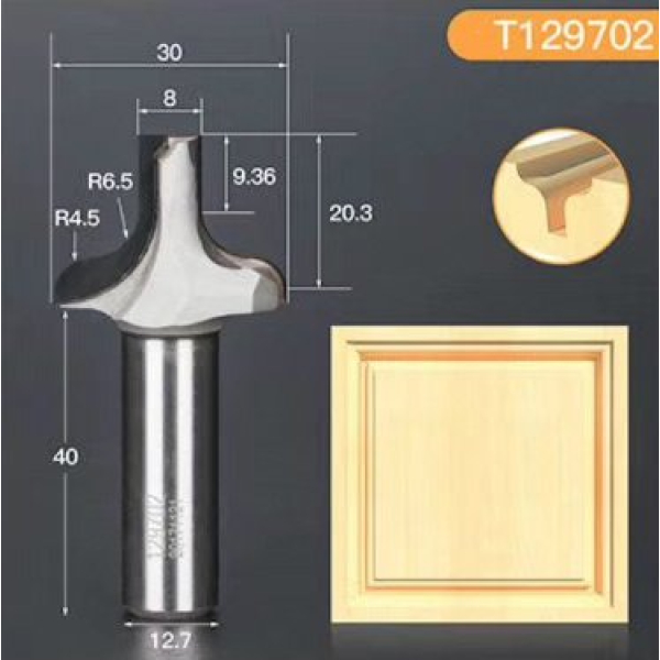 Profile diamond end mill D30 h20.3 d12.7(12)