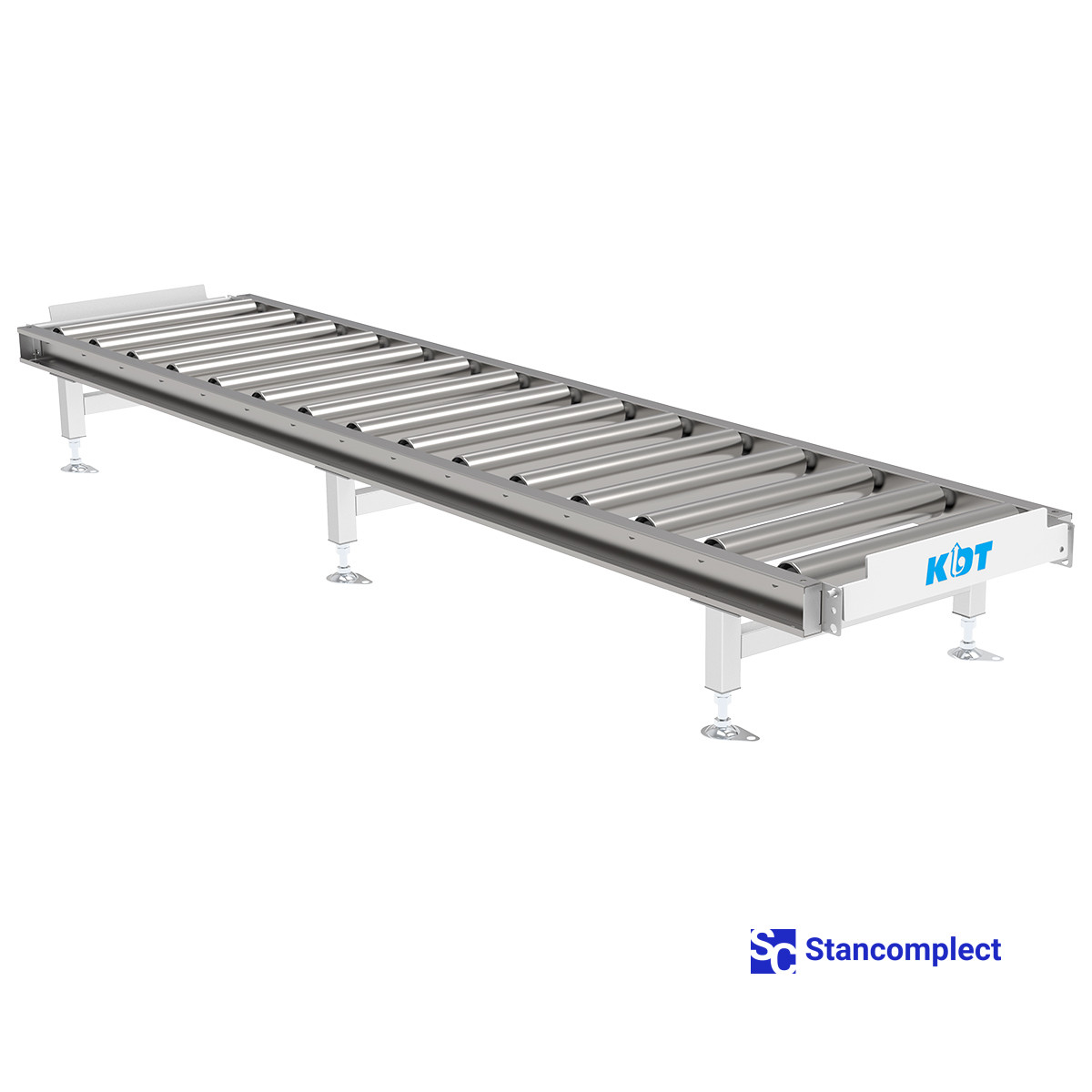 Non-driven roller conveyor KDT 2500x600x300 mm