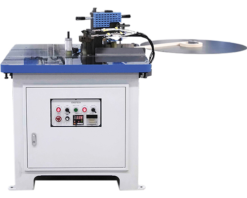 Curvilinear edge banding machines