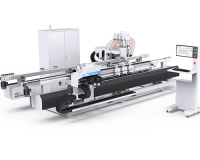 Door leaf processing machines