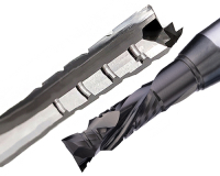 Carbide router cutters for cutting