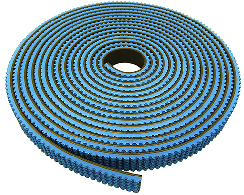 Sealing rubber for the pressure beam of CNC beam saws