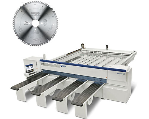 GOLDEN EAGLE saw blades for SCM CNC beam saws