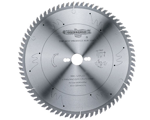 Saw blades for sliding table saws