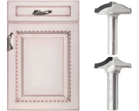 Sady diamantových stopkových fréz na výplně dvířek