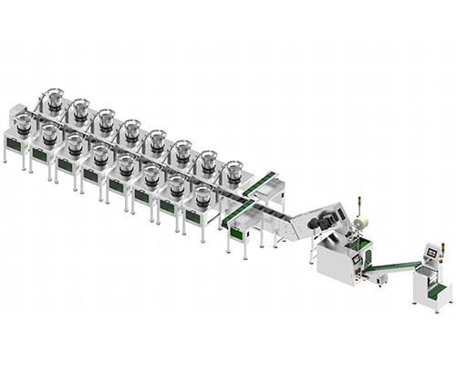 Линия сортировки и упаковки мебельной фурнитуры