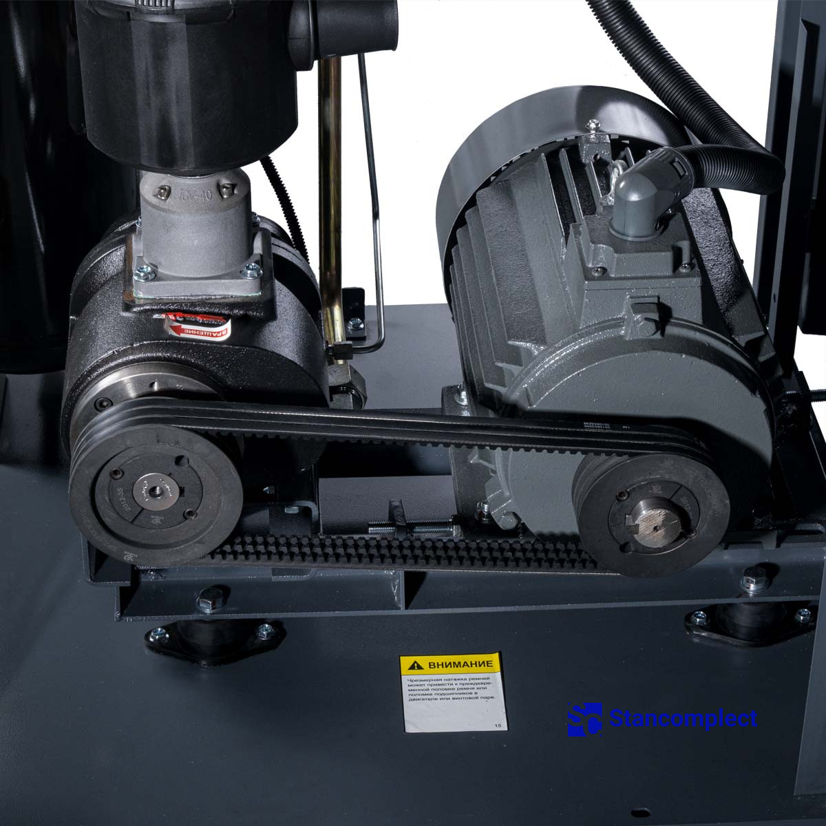 Screw compressor AirHorse AHB-15A-300 with receiver and dryer