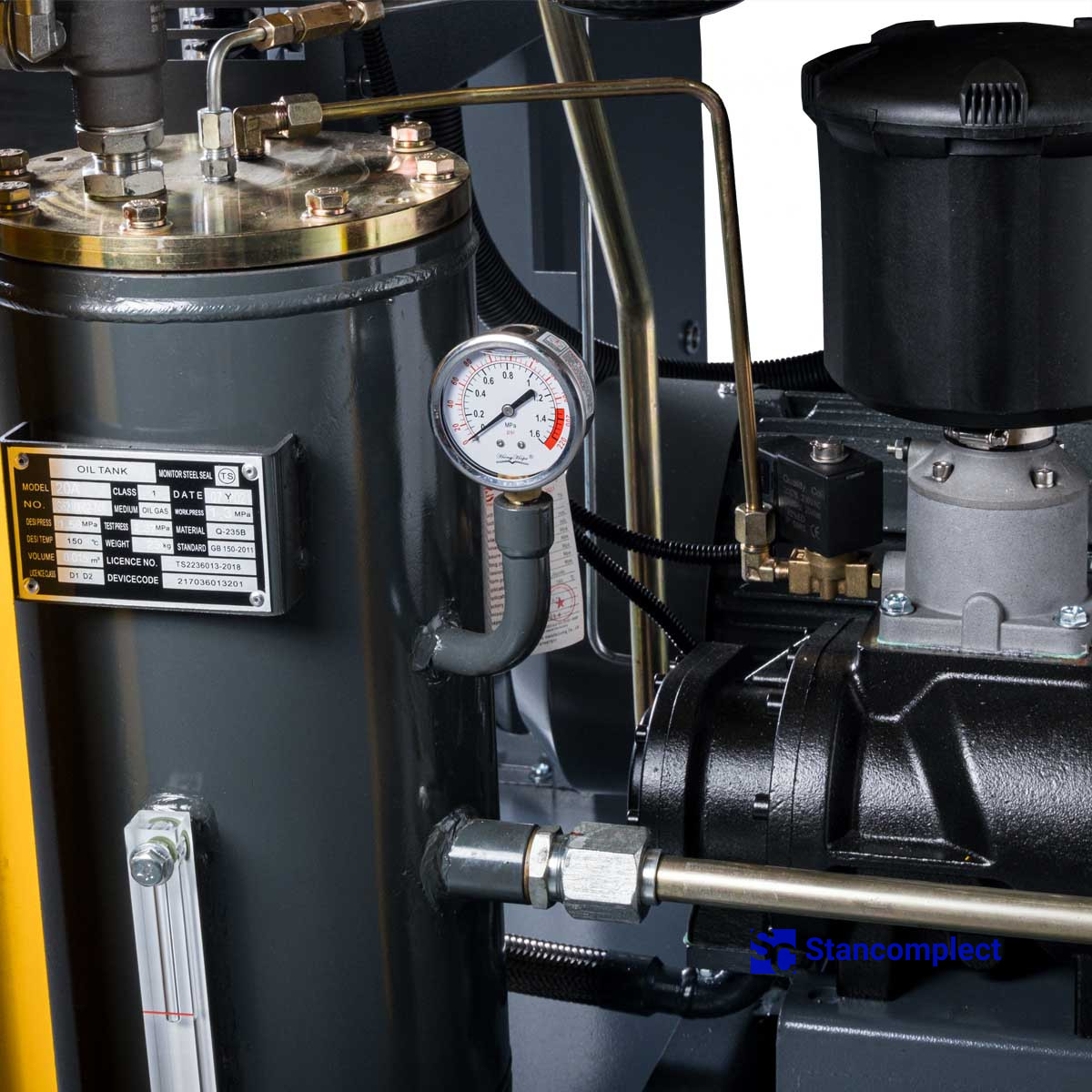 Screw compressor AirHorse AHB-15A-300 with receiver and dryer