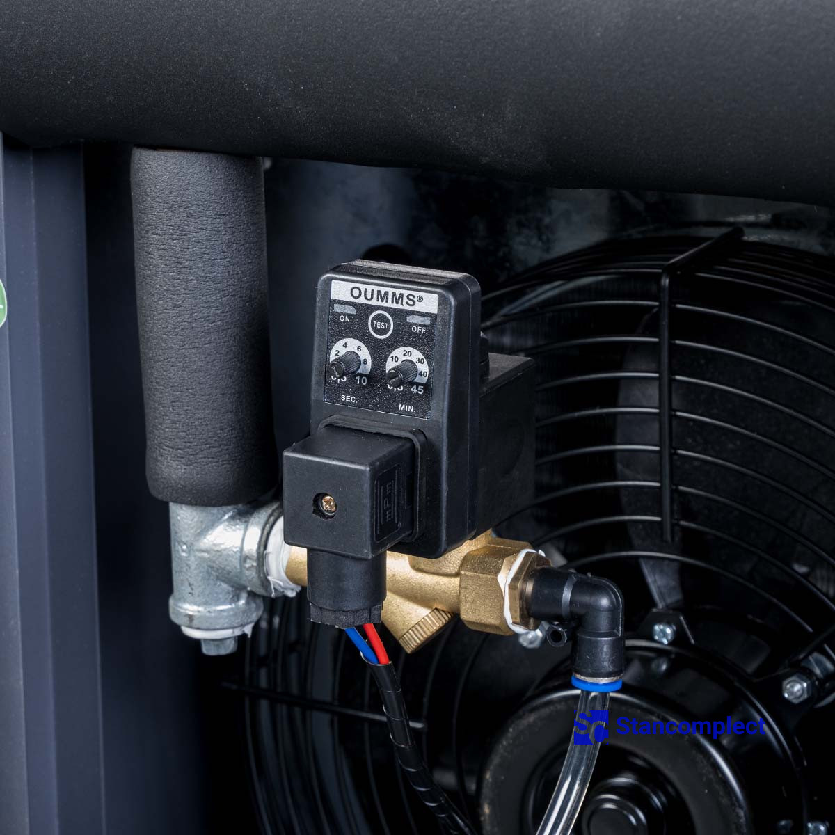 Screw compressor AirHorse AHB-15A-300 with receiver and dryer