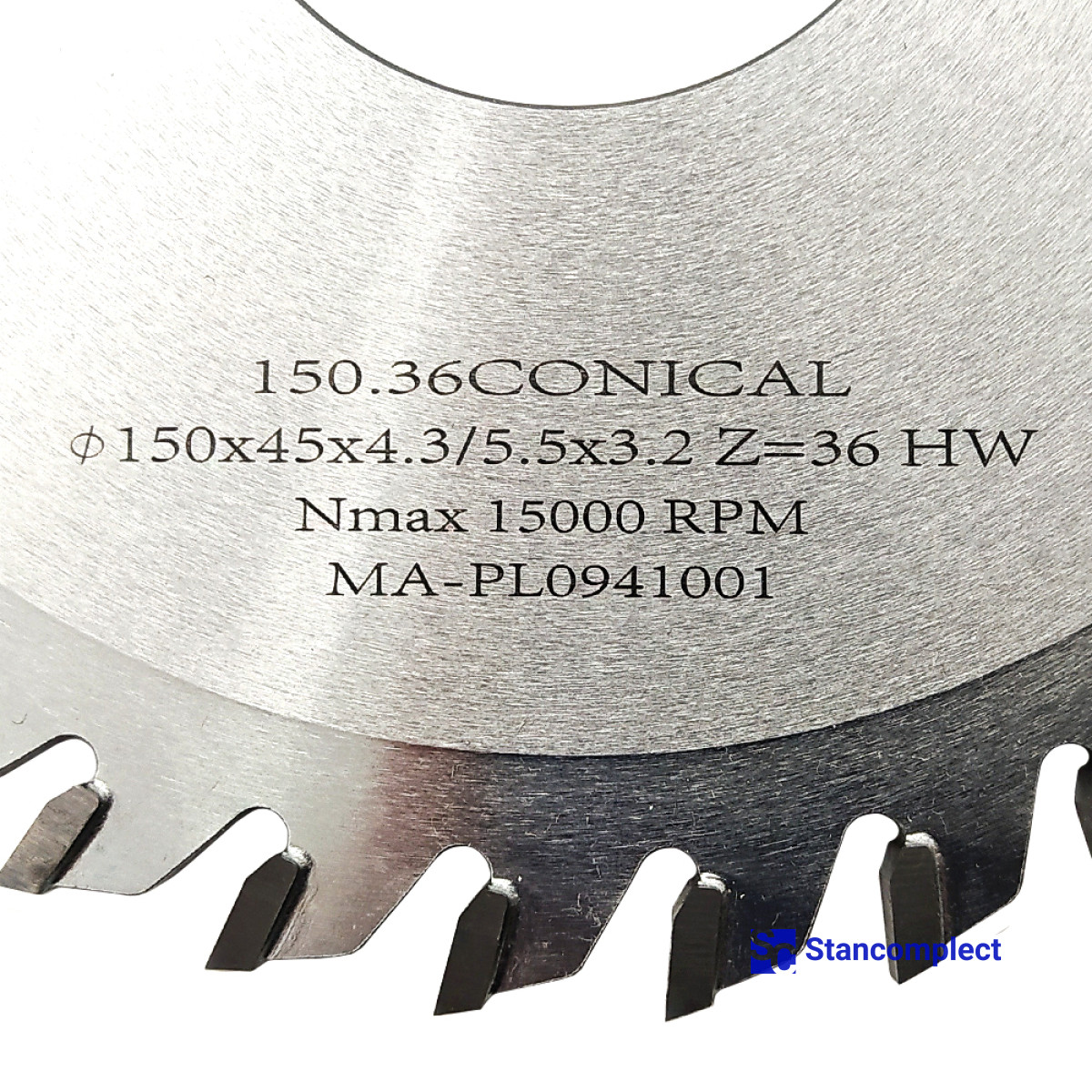 Conical scoring saw blade GOLDEN EAGLE 150x45x4.3/5.5x3.2 Z36