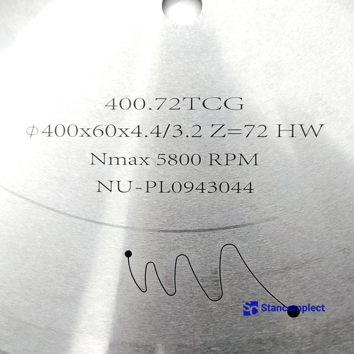 Main saw blade GOLDEN EAGLE 400х60x4.4/3.2 Z72