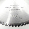 Main saw blade GOLDEN EAGLE 400x60x4.8/3.5 Z72