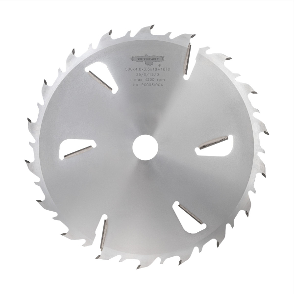 Multi rip saw blade Golden Eagle 500x50x4.8/3.5 z18+6 F-S