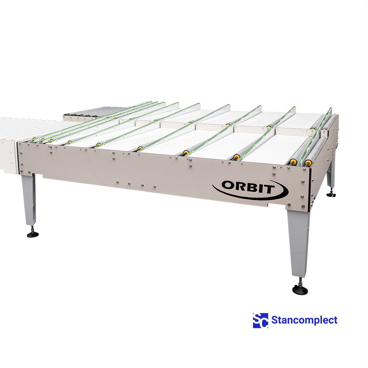 Возвратный роликовый конвейер ORBIT для кромкооблицовочных станков