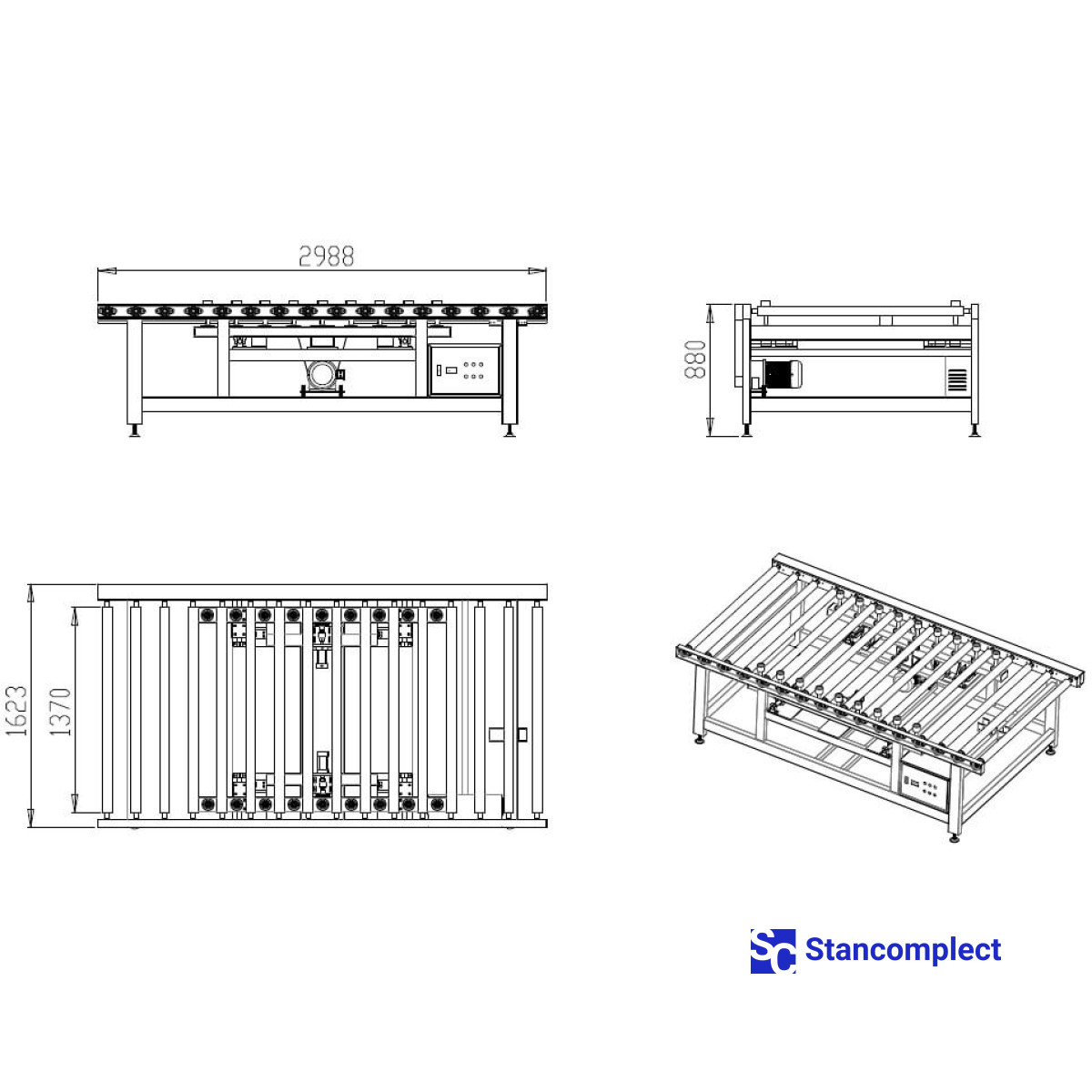 Линия вальцового нанесения УФ-отверждаемых ЛКМ с текстурированием поверхности пленкой (inert coating) PURETE