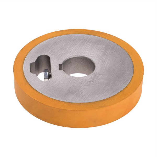 Feed roller for four-sided planer machine 140x35x25 mm rubber coated