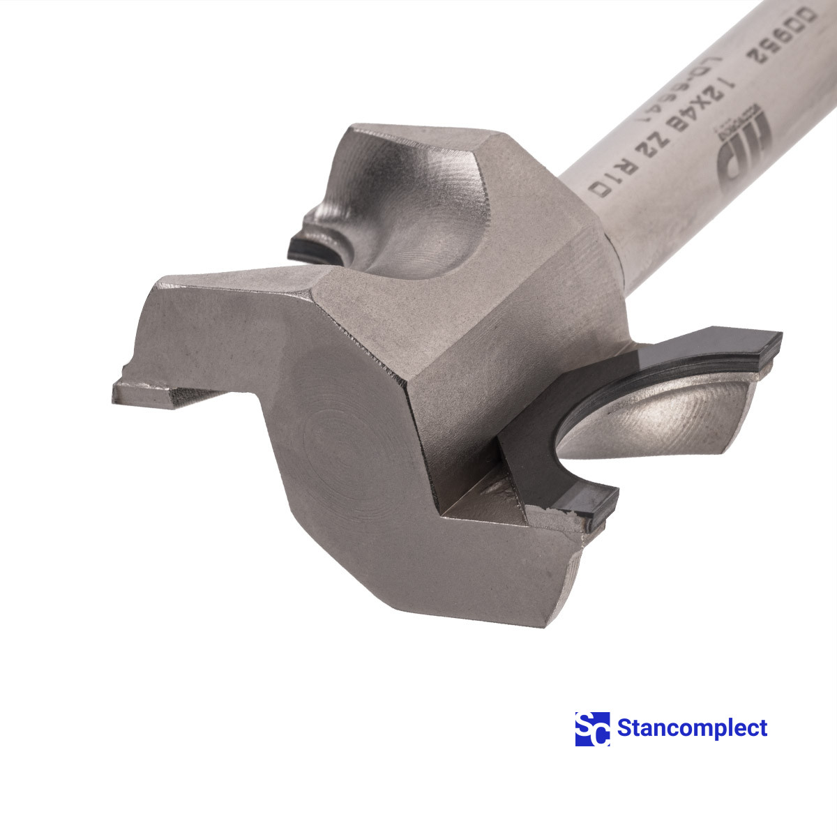 Diamond bull nose router bit D48 h28 L73 d12 R10 Z2
