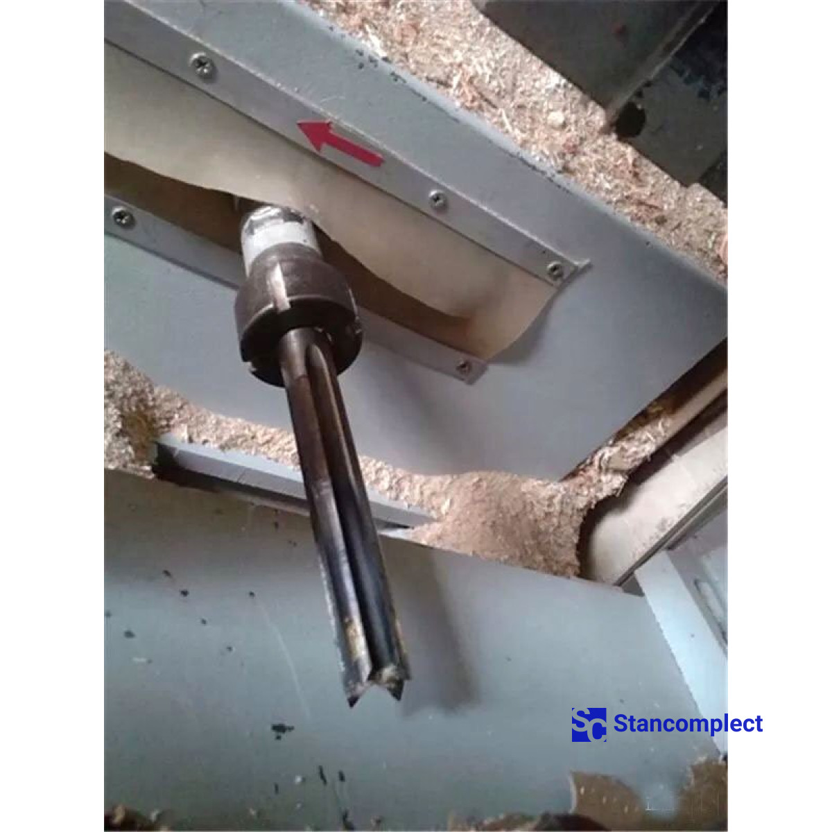 Slot mortise bit for deep grooves 12x110x12.7x4T with soldering HD (Taiwan)