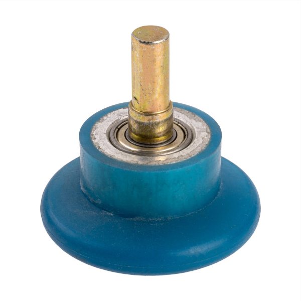 Pressure roller for profile wrapping machine U-517 60x22x30xR5 with shaft