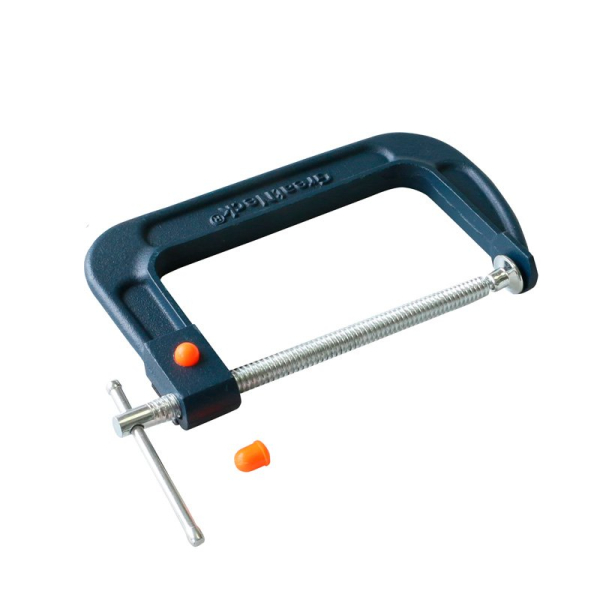 Clamp G-shaped 150 mm with button