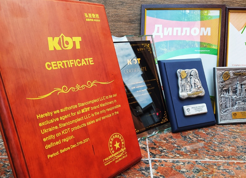 Stancomplect is the exclusive representative of KDT Machinery