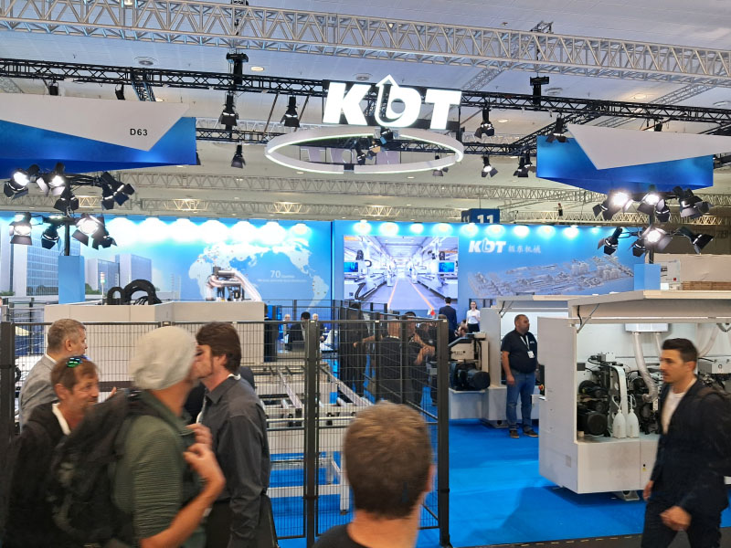 KDT Machinery stand at the LIGNA 2025 international woodworking equipment exhibition