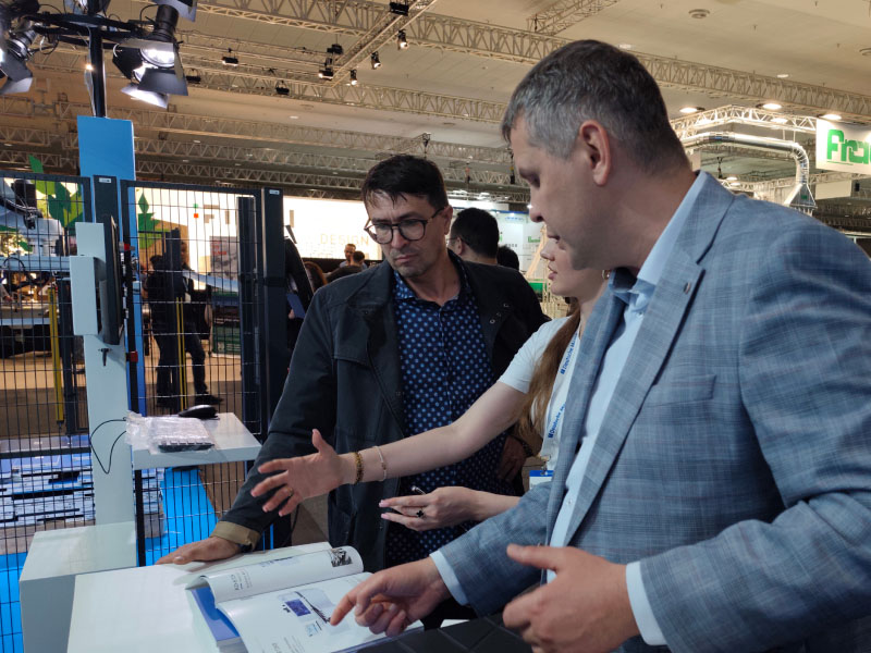 KDT Machinery stand at the LIGNA 2025 international woodworking equipment exhibition