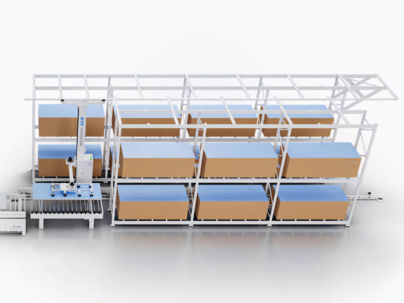 Logistical system for material supply and storage KHS-6713