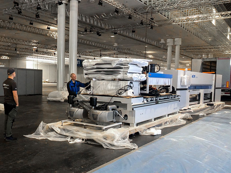 Stancomplect service team at the LIGNA 2025 exhibition