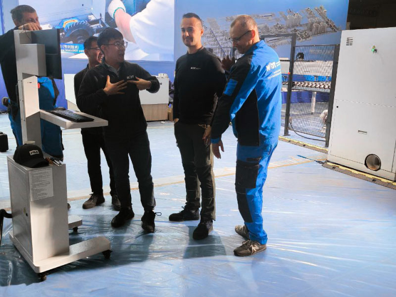 Stancomplect service team at the LIGNA 2025 exhibition