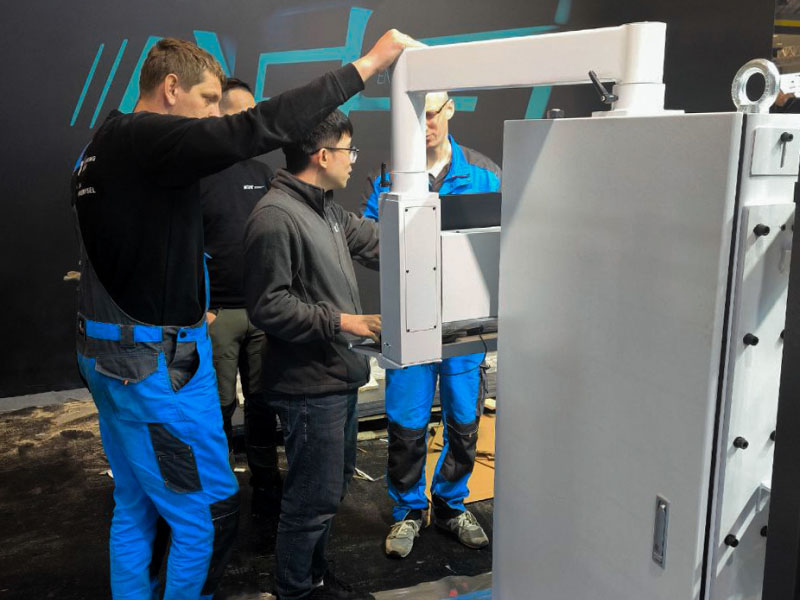 Stancomplect service team at the LIGNA 2025 exhibition