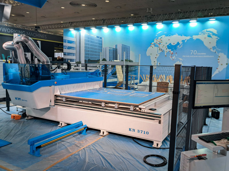 Stancomplect service team at the LIGNA 2025 exhibition