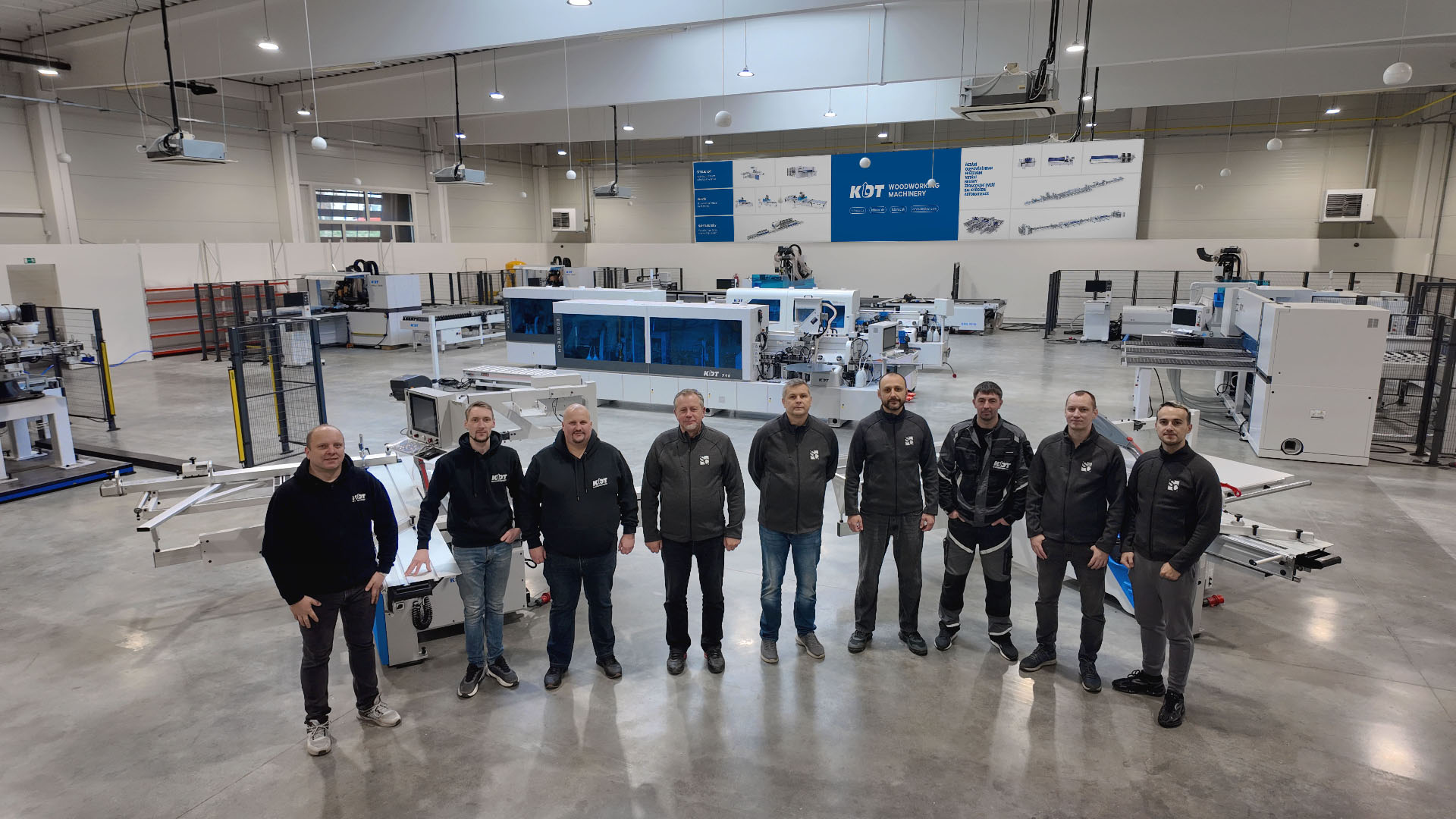 KDT showroom in the Czech Republic