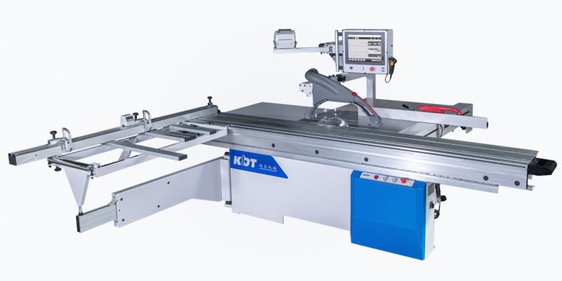 Sliding table panel saw KDT KS-132PV with servo drive